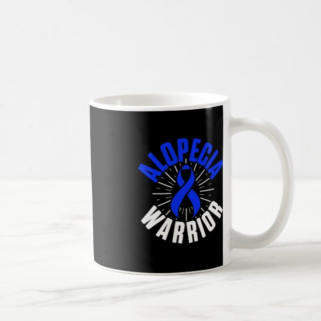 Alopecia Awareness Hair Loss Warrior Therapeutic S Coffee Mug (Right)