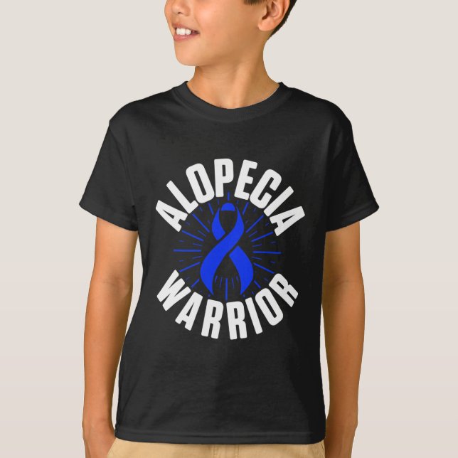Alopecia Awareness Hair Loss Warrior Therapeutic S T-Shirt (Front)