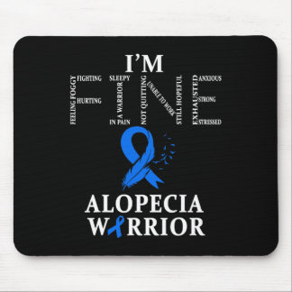Alopecia Warrior I'm Fine Mouse Mat