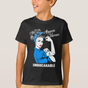 Alopecia Warrior Unbreakable Alopecia Awareness G T-Shirt