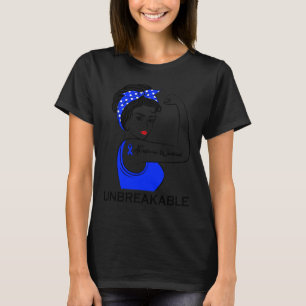 Alopecia Warrior Unbreakable Awareness Survivor Fi T-Shirt