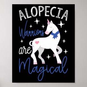 Alopecia Warriors Are Magical1  Poster