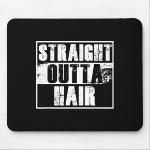 Aloppezie Bald Head Bald Bald Head Gift Mouse Mat