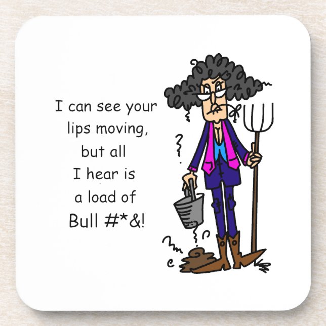 Alot of BS Coaster (Front)