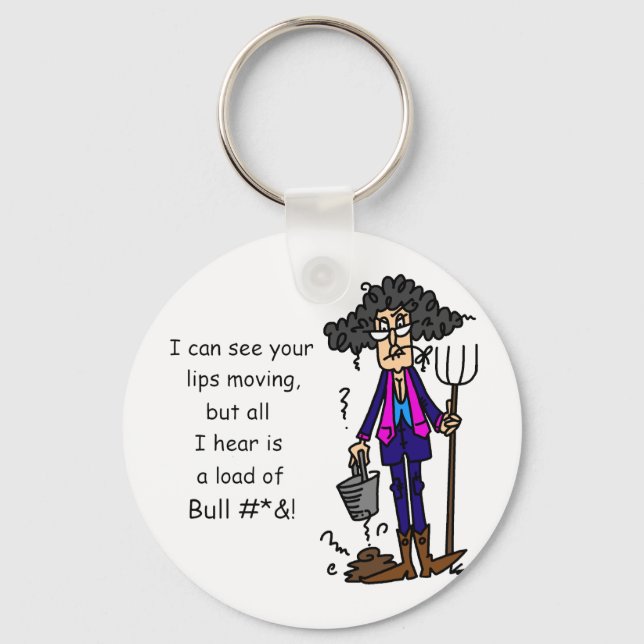 Alot of BS Key Ring (Front)