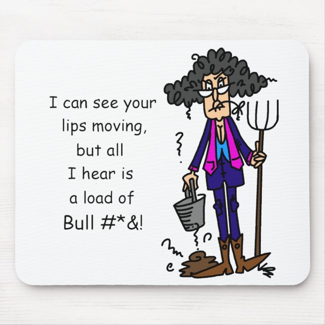 Alot of BS Mouse Mat (Front)