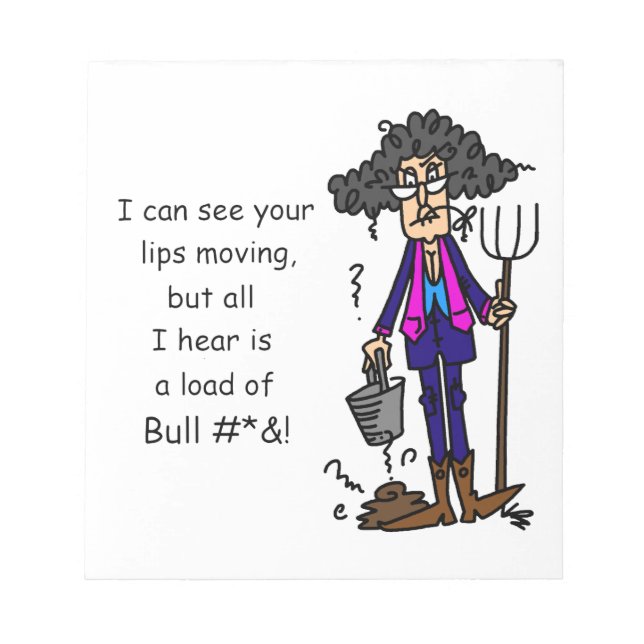 Alot of BS Notepad (Front)