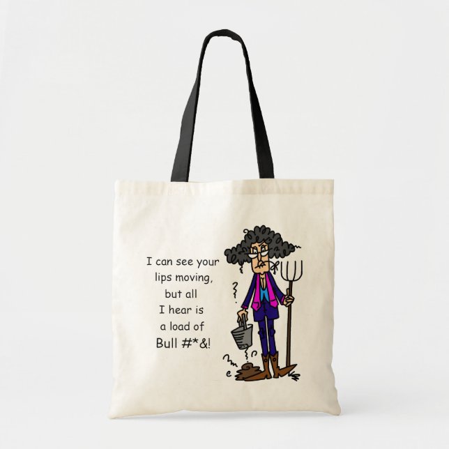 Alot of BS Tote Bag (Front)