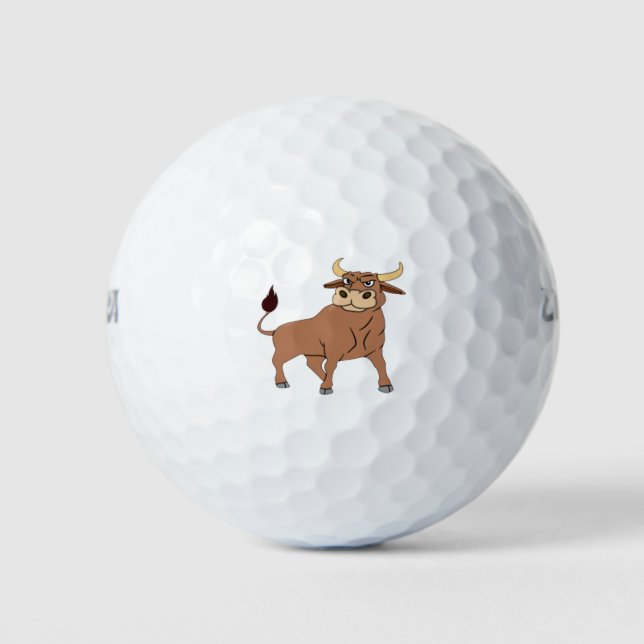 Alot of Bull GOLF BALLS (Front)