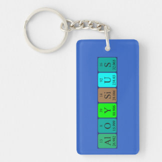 Aloysius periodic table name keyring