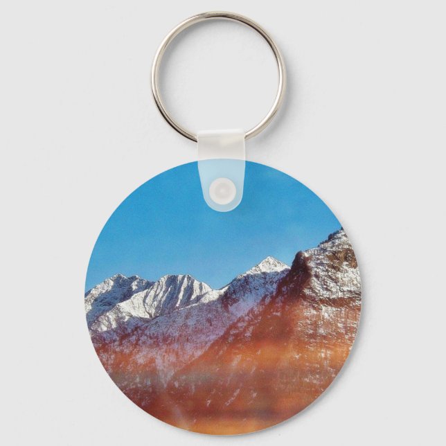 Alp Mountain Key Ring (Front)
