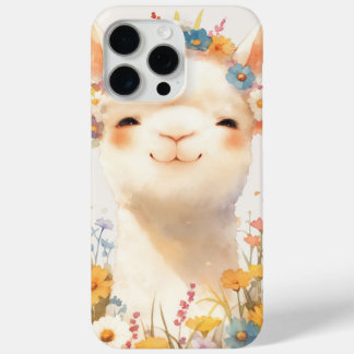 Alpaca A Meadow of Joy iPhone 15 Pro Max Case