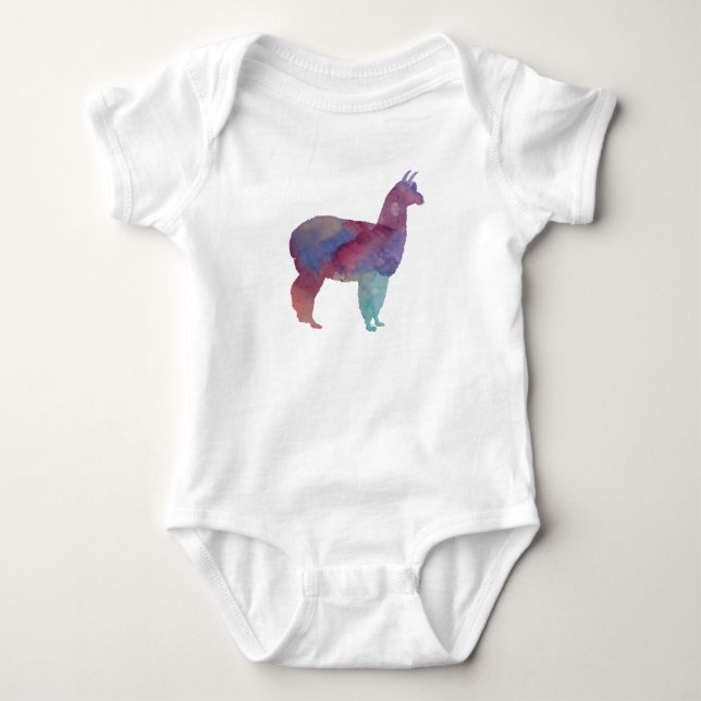Alpaca Baby Bodysuit (Front)