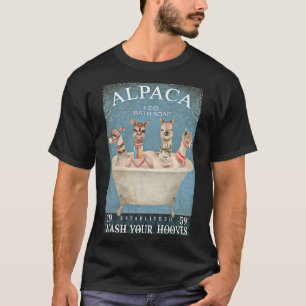 Alpaca bath soap wash your hooves Classic T-Shirt