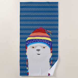 Alpaca Beach Towel