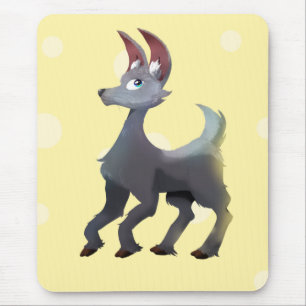 Alpaca Bunny - Ultimate Grey/Illuminating Mouse Mat