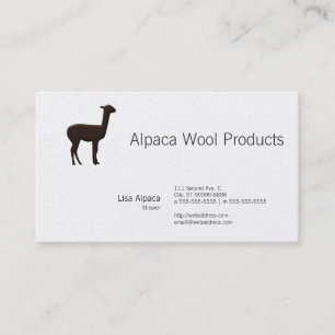 Alpaca Business Card