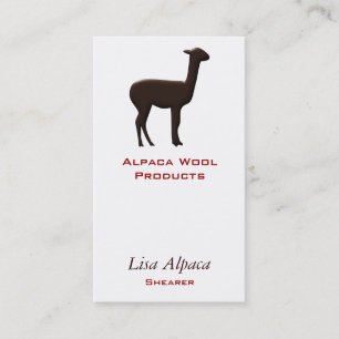 Alpaca Business Card