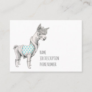 Alpaca Business Card
