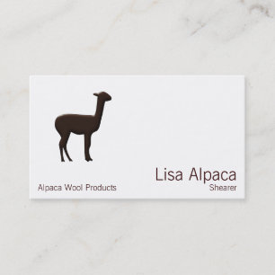 Alpaca Business Card
