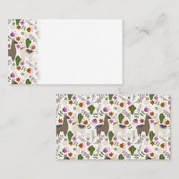 Alpaca Cactus Floral Pattern Animal Lover