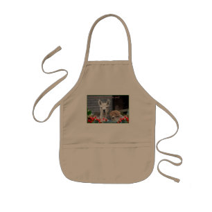 Alpaca Christmas Kids Apron