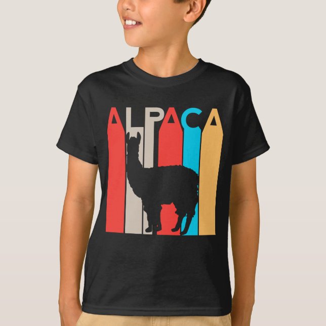 Alpaca colour gift T-Shirt (Front)
