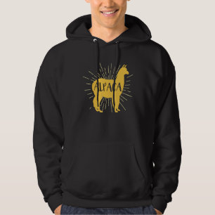 Alpaca Cool for Alpaca and LLama Animal Lovers Hoodie