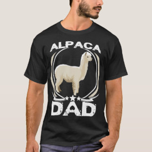 Alpaca Dad For Animal Lovers Fathers Day Tee