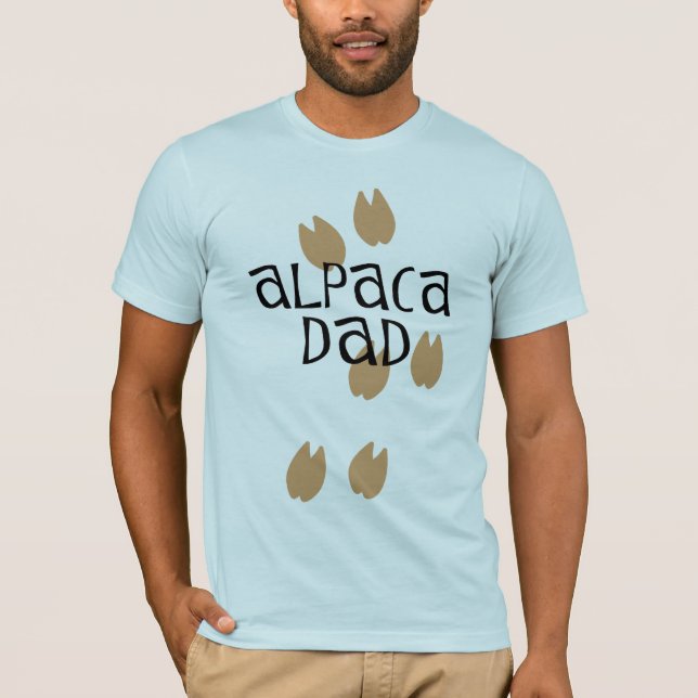 Alpaca Dad T-Shirt (Front)