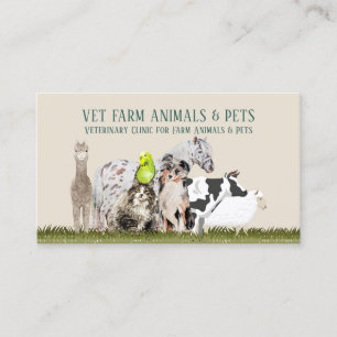 Alpaca Farm Sitter Business Card