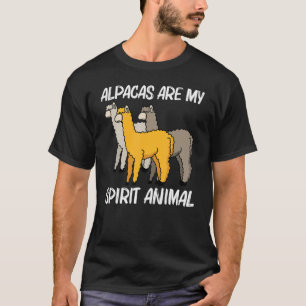 Alpaca For Men Women Camelid Mammal Animal 2 T-Shirt