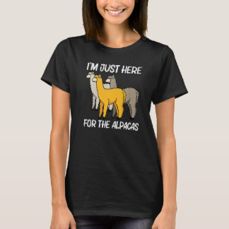 Alpaca For Men Women Camelid Mammal Animal T-Shirt