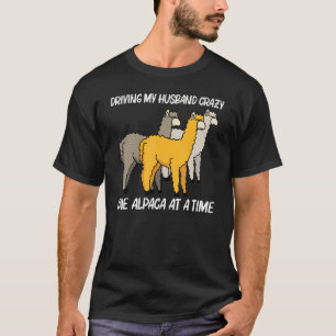 Alpaca For Women Mum Camelid Mammal Animal   T-Shirt