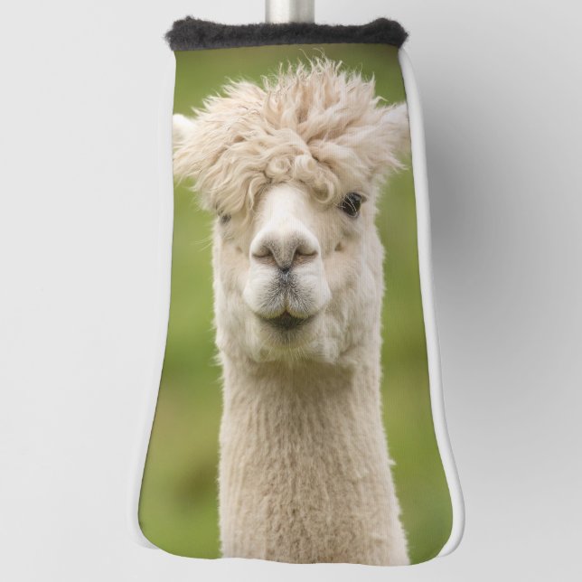 ALPACA FUNNY GOLF HEAD PUTTER COVER (Rotate 90)