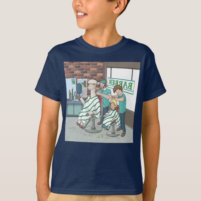 Alpaca haircut  T-Shirt (Front)