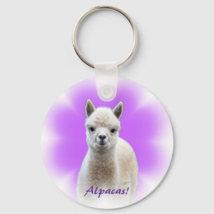 Alpaca Hope Keychain