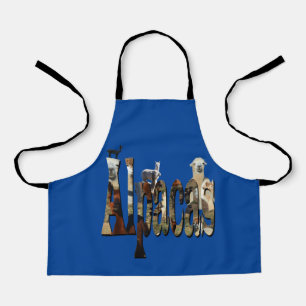 Alpaca Is The Word, Kids Full Print Apron