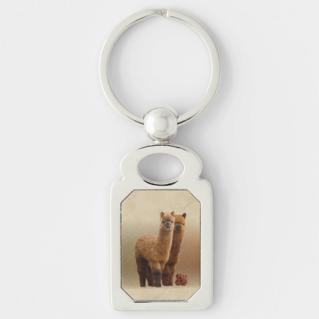 Alpaca Key Chain (Front)