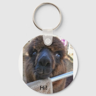 Alpaca Keychain