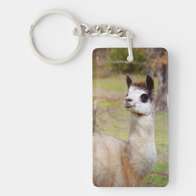Alpaca Keychain Topsi (Front)