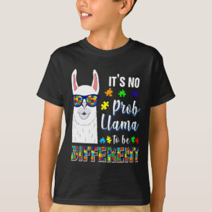 Alpaca Llama Animal Autism Awareness T Shirt