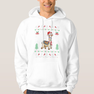Alpaca Llama Lover Xmas Gift Ugly Alpac Hoodie