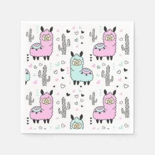 Alpaca/Llama Napkin