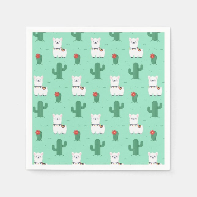 Alpaca/Llama Napkin (Front)