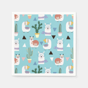 Alpaca/Llama Napkin