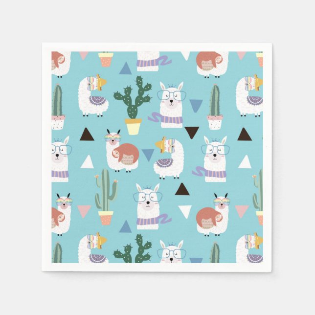 Alpaca/Llama Napkin (Front)