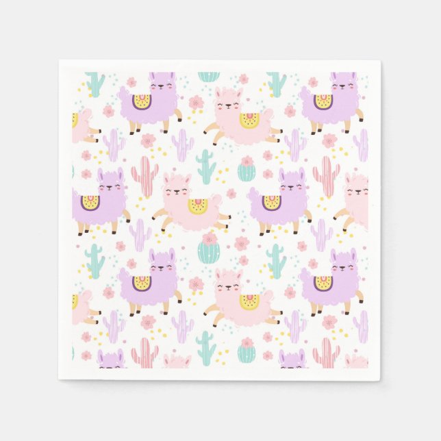 Alpaca/Llama Napkin (Front)