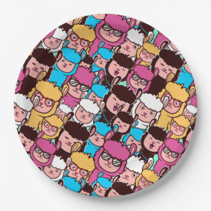 Alpaca/Llama Paper Plate