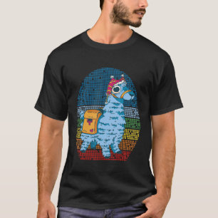 Alpaca Llama Retro Vintage for Animal T-Shirt